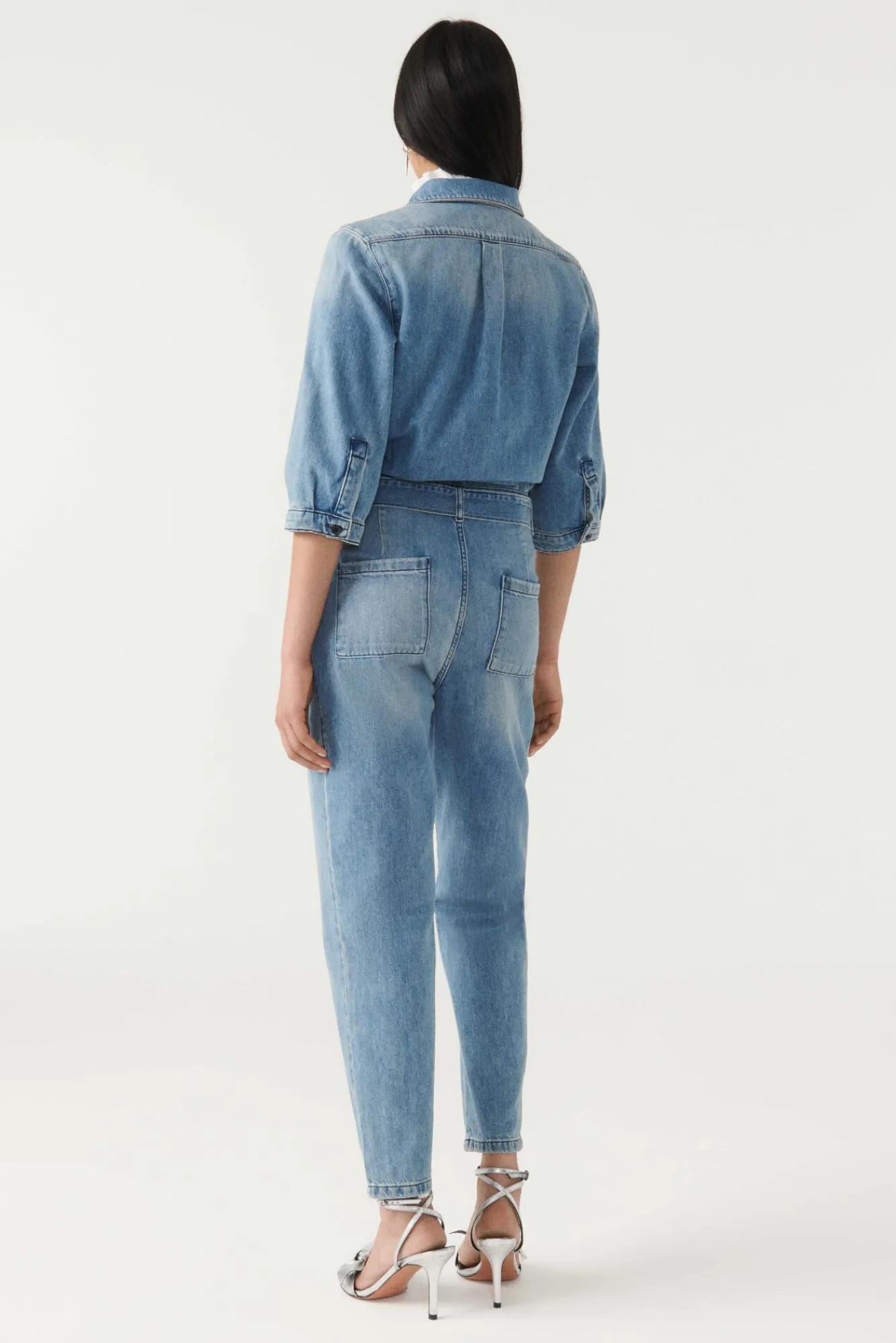 ba&sh Combinaisons*Frida. Bleu