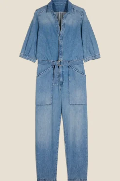 ba&sh Combinaisons*Frida. Bleu