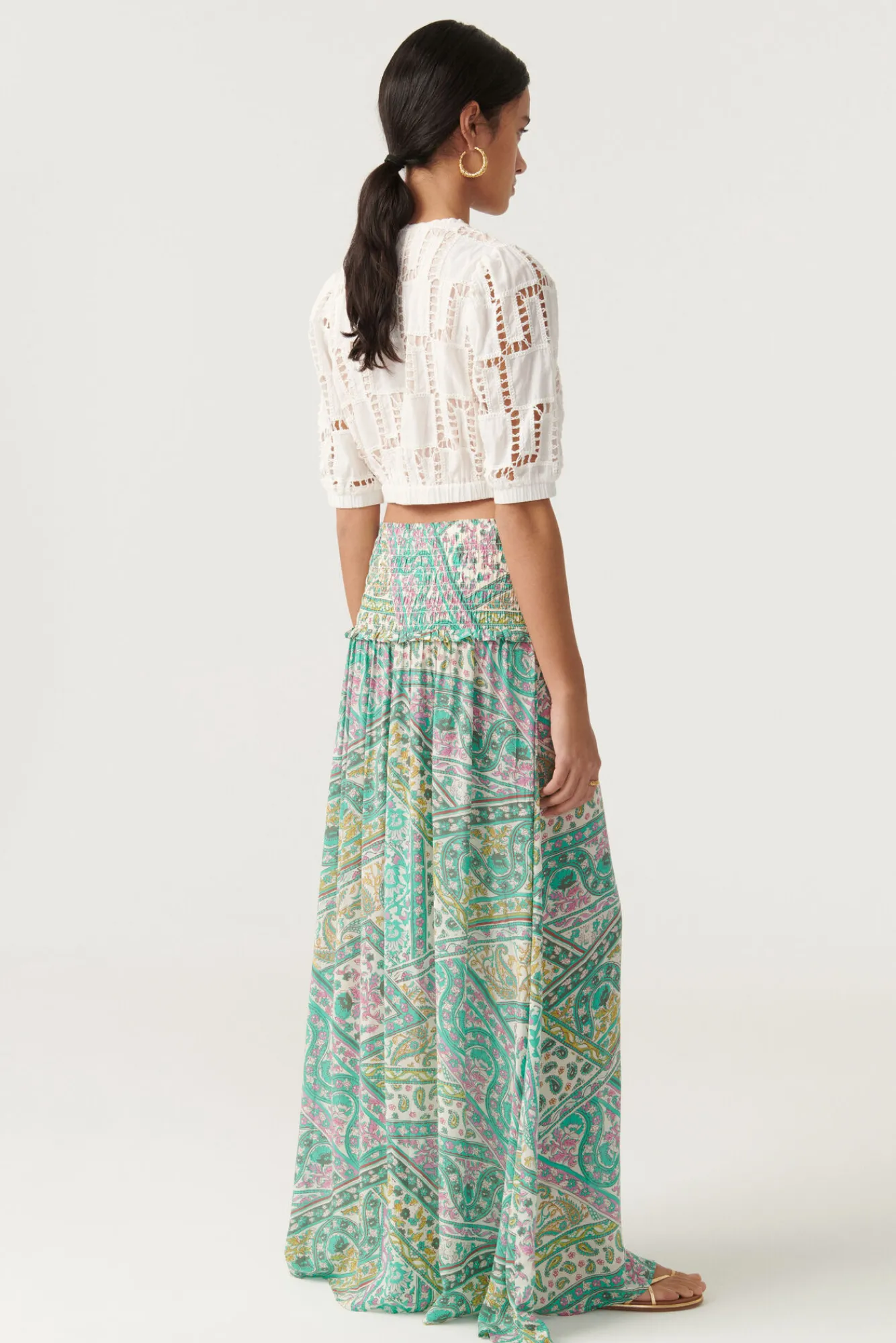 ba&sh Robes*Friska. Vert