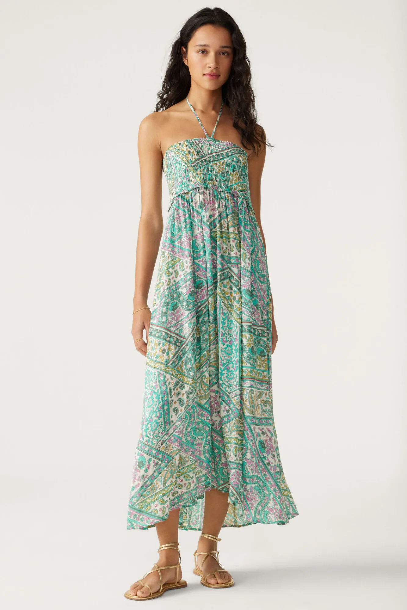 ba&sh Robes*Friska. Vert