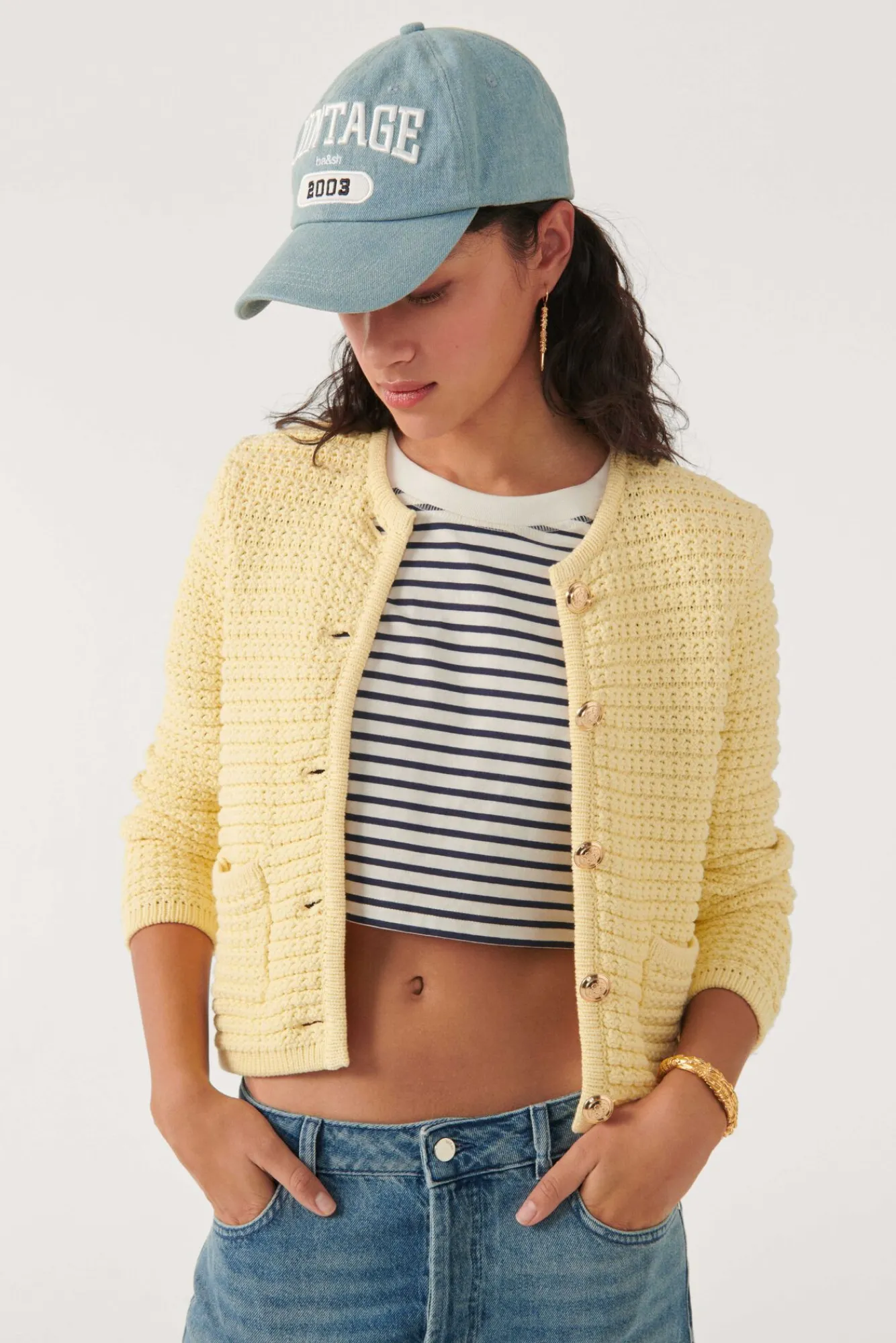 ba&sh Mailles*Gaspard. Jaune