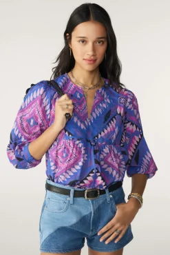 ba&sh Tops & Chemises*Gilo. Bleu
