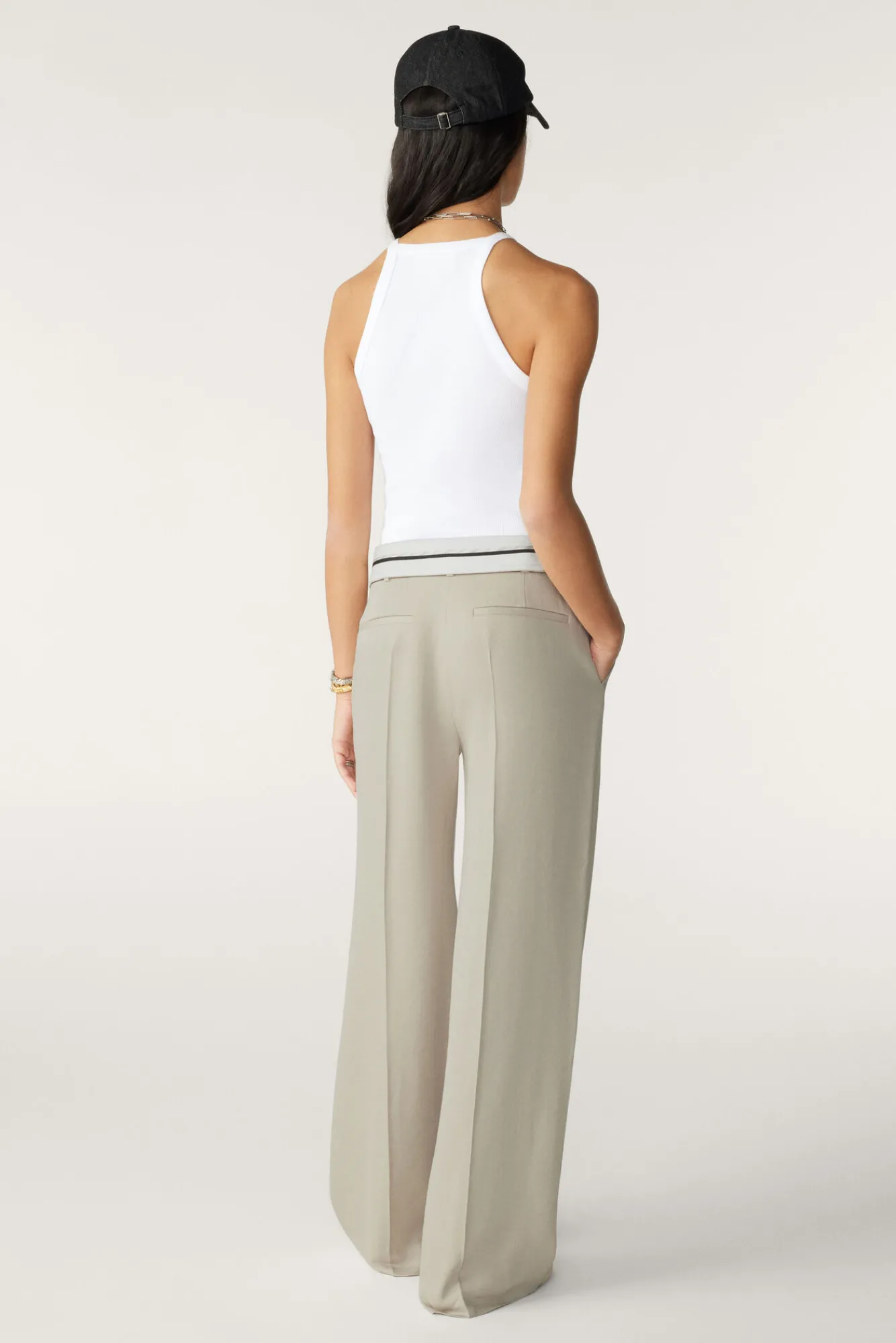ba&sh Pantalons*Harry. Beige