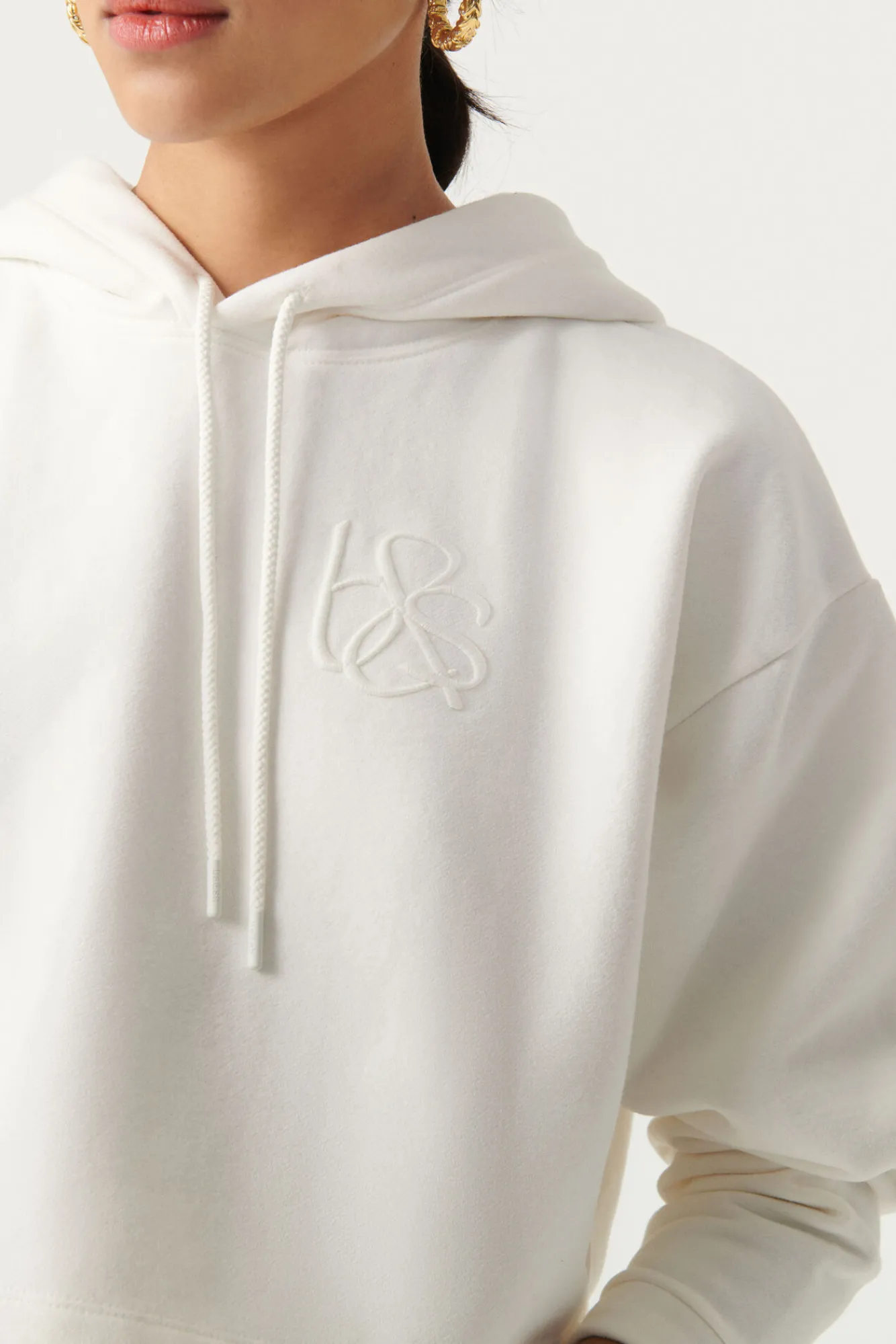 ba&sh Sweatshirts*Helia. Blanc Ecru