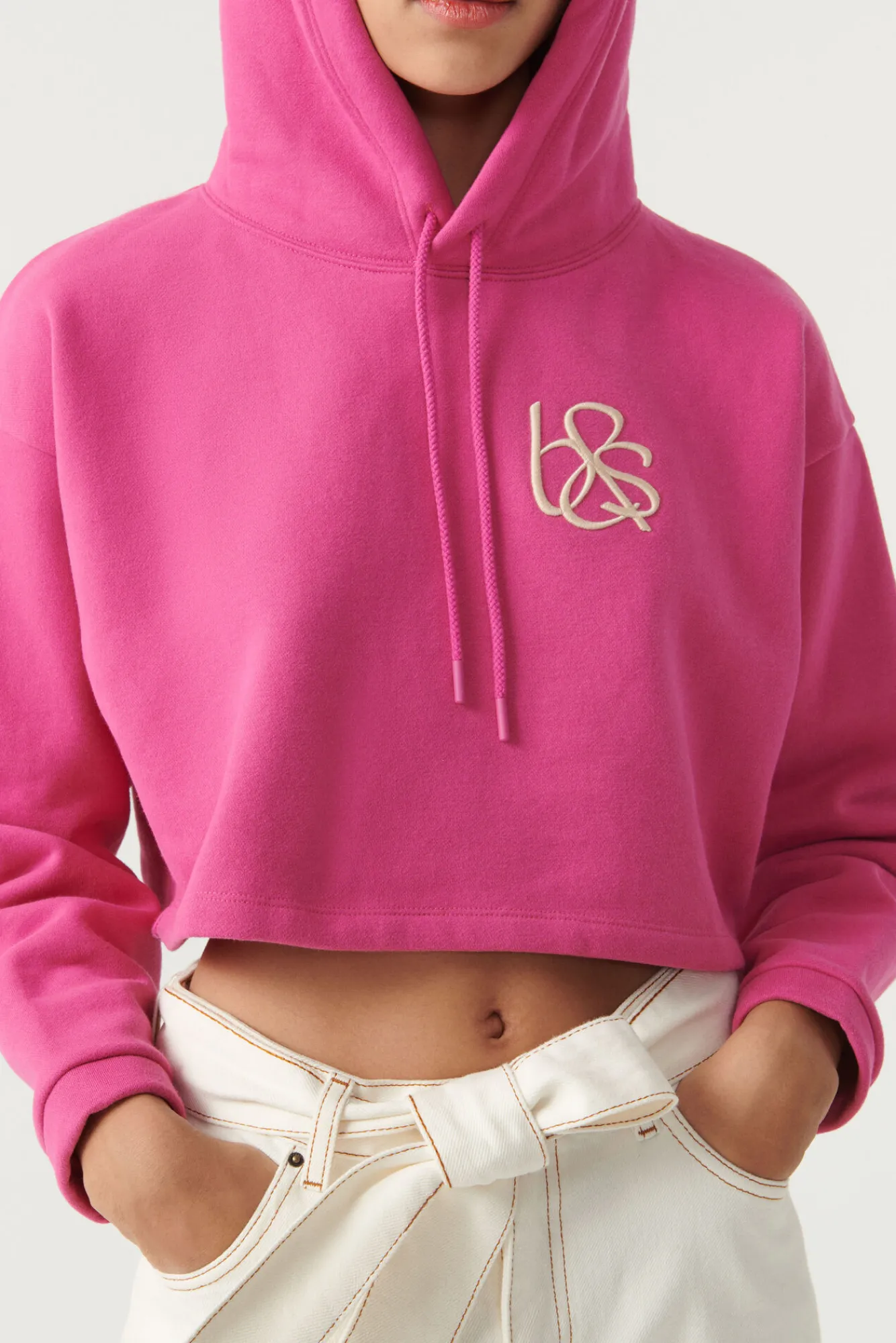 ba&sh Sweatshirts*Helia. Blanc Ecru