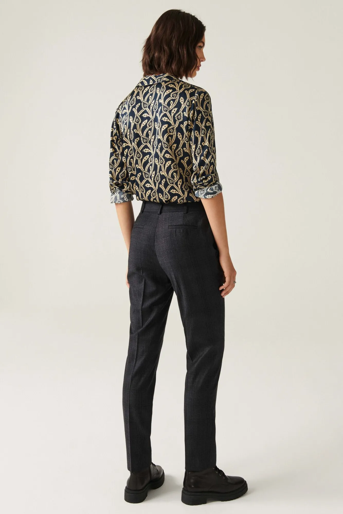 ba&sh Pantalons*Helly. Gris