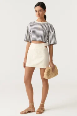 ba&sh Jupes & Shorts*Hola. Blanc Ecru