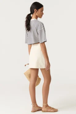 ba&sh Jupes & Shorts*Hola. Blanc Ecru