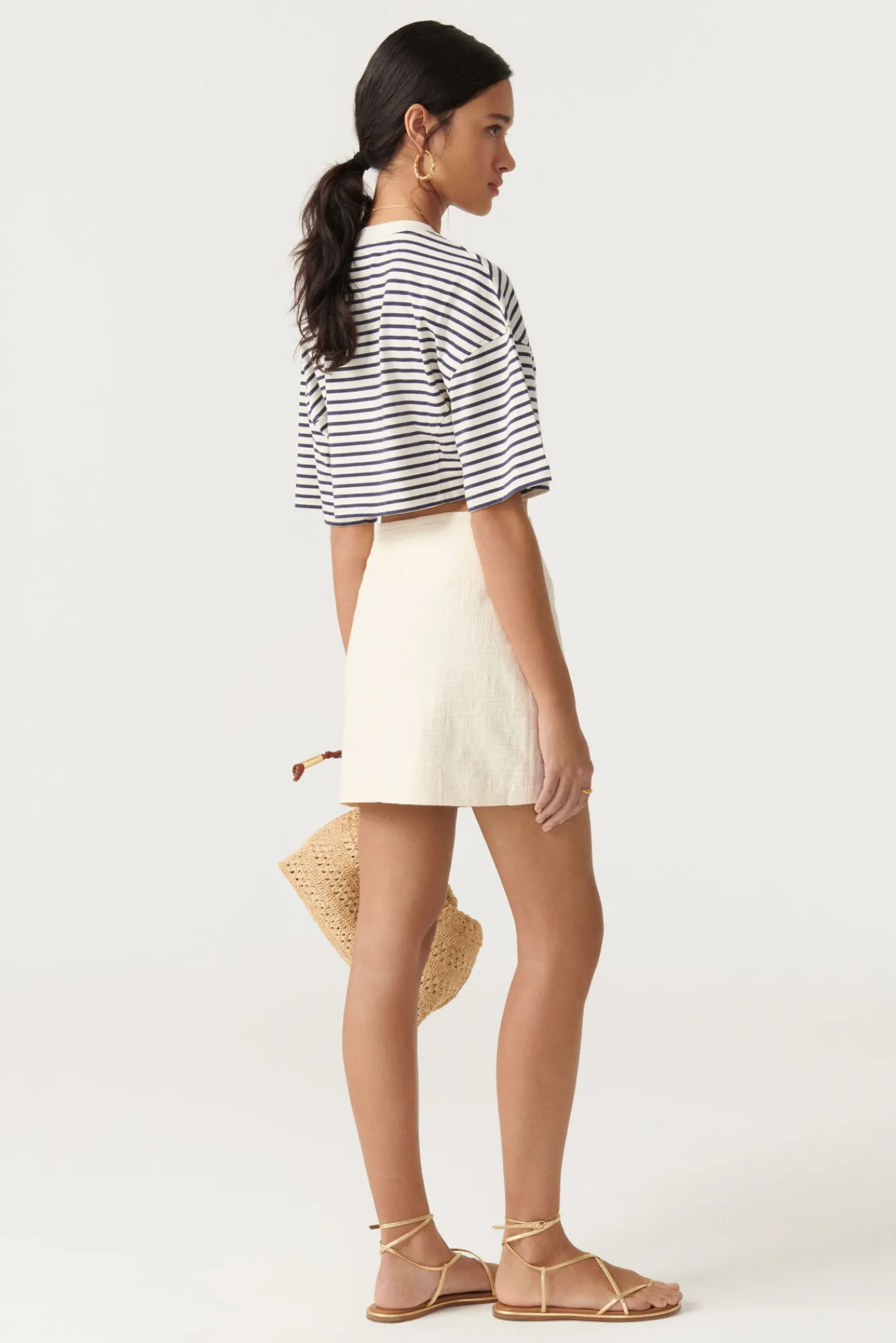 ba&sh Jupes & Shorts*Hola. Blanc Ecru