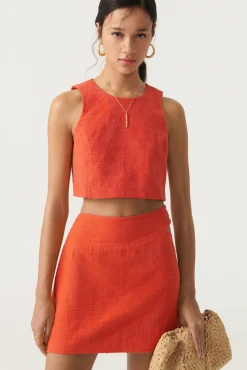ba&sh Jupes & Shorts*Hola. Blanc Ecru