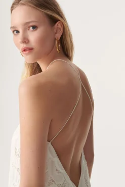 ba&sh Robes*Iana. Blanc