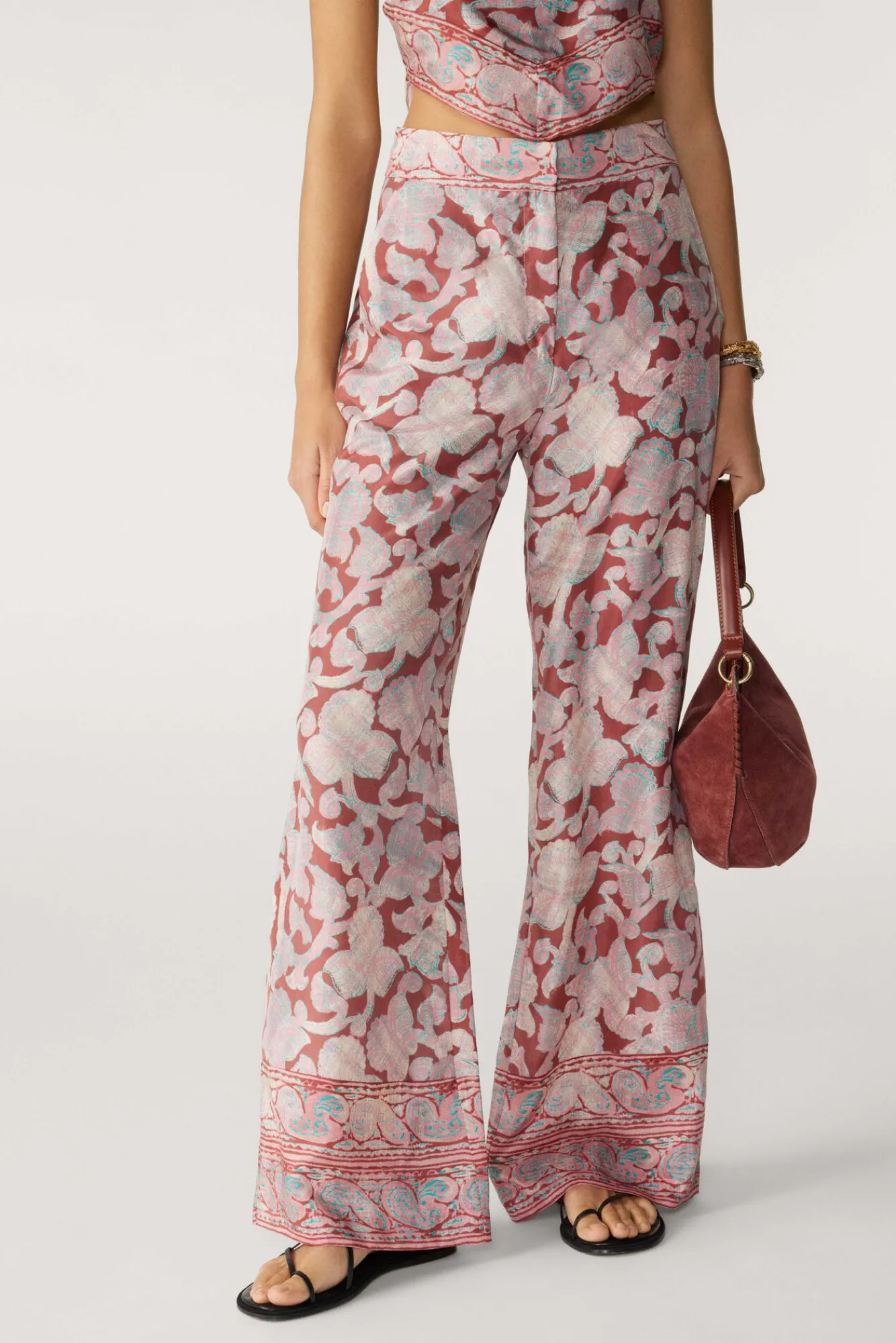 ba&sh Pantalons*Ibbi. Rose