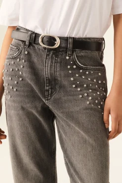 ba&sh Denim*Ideal. Gris