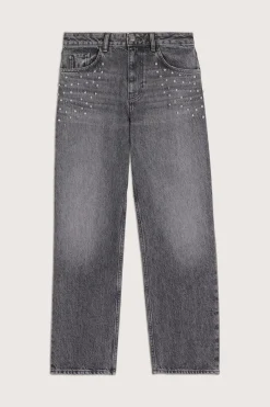 ba&sh Denim*Ideal. Gris
