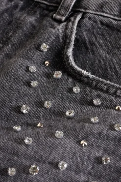 ba&sh Denim*Ideal. Gris