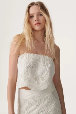 ba&sh Tops & Chemises*Inge. Blanc