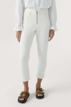 ba&sh Denim*Inzo. Blanc Ecru