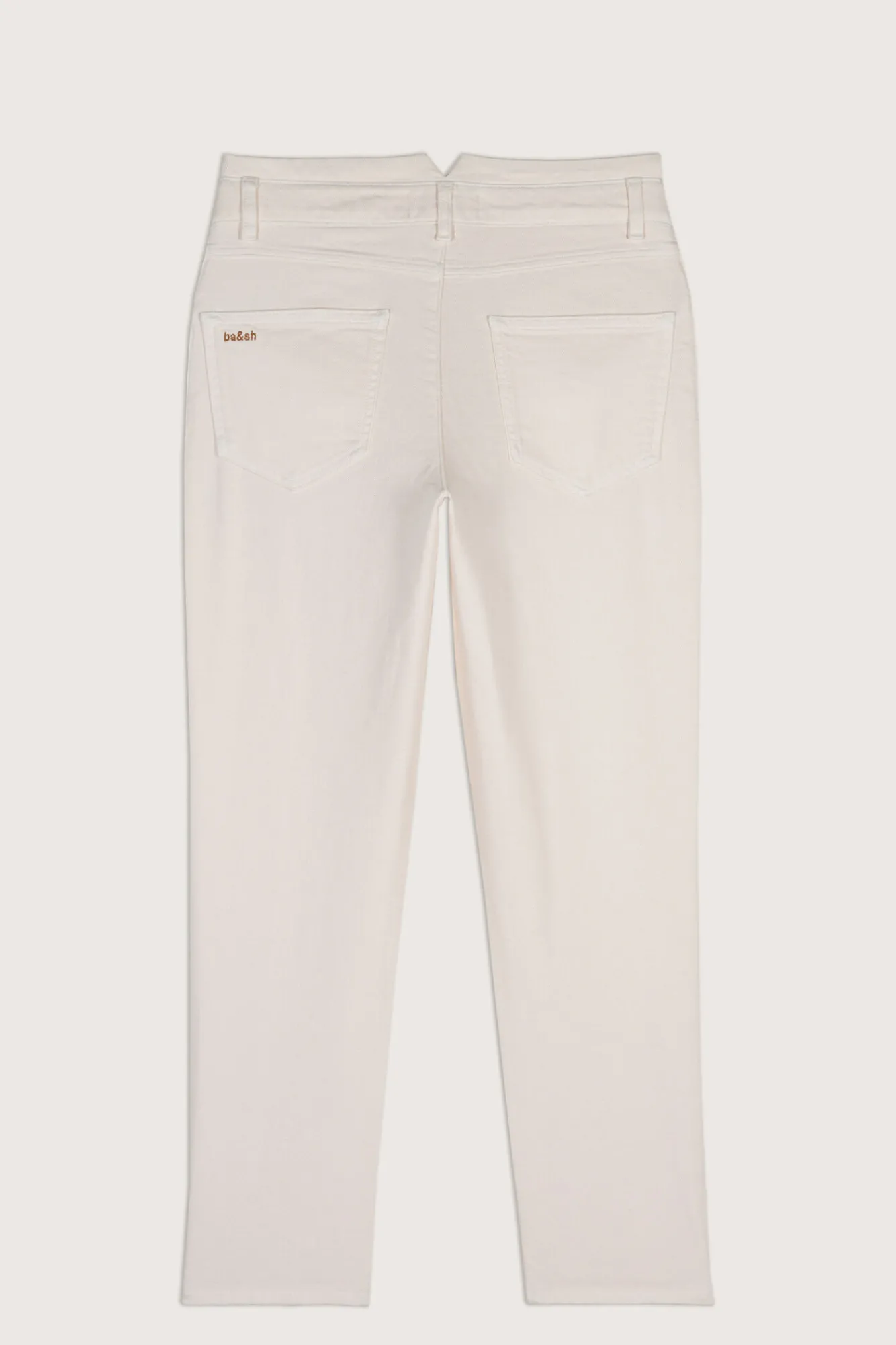 ba&sh Denim*Inzo. Blanc Ecru