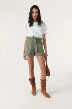 ba&sh Tops & Chemises*Irkin. Blanc