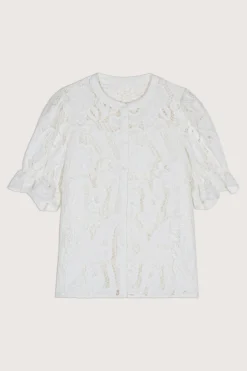 ba&sh Tops & Chemises*Irkin. Blanc