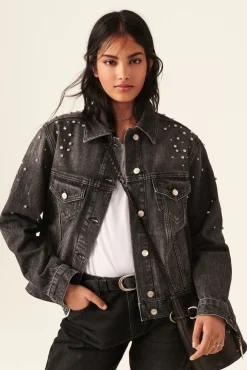 ba&sh Vestes & Manteaux*Isac. Gris