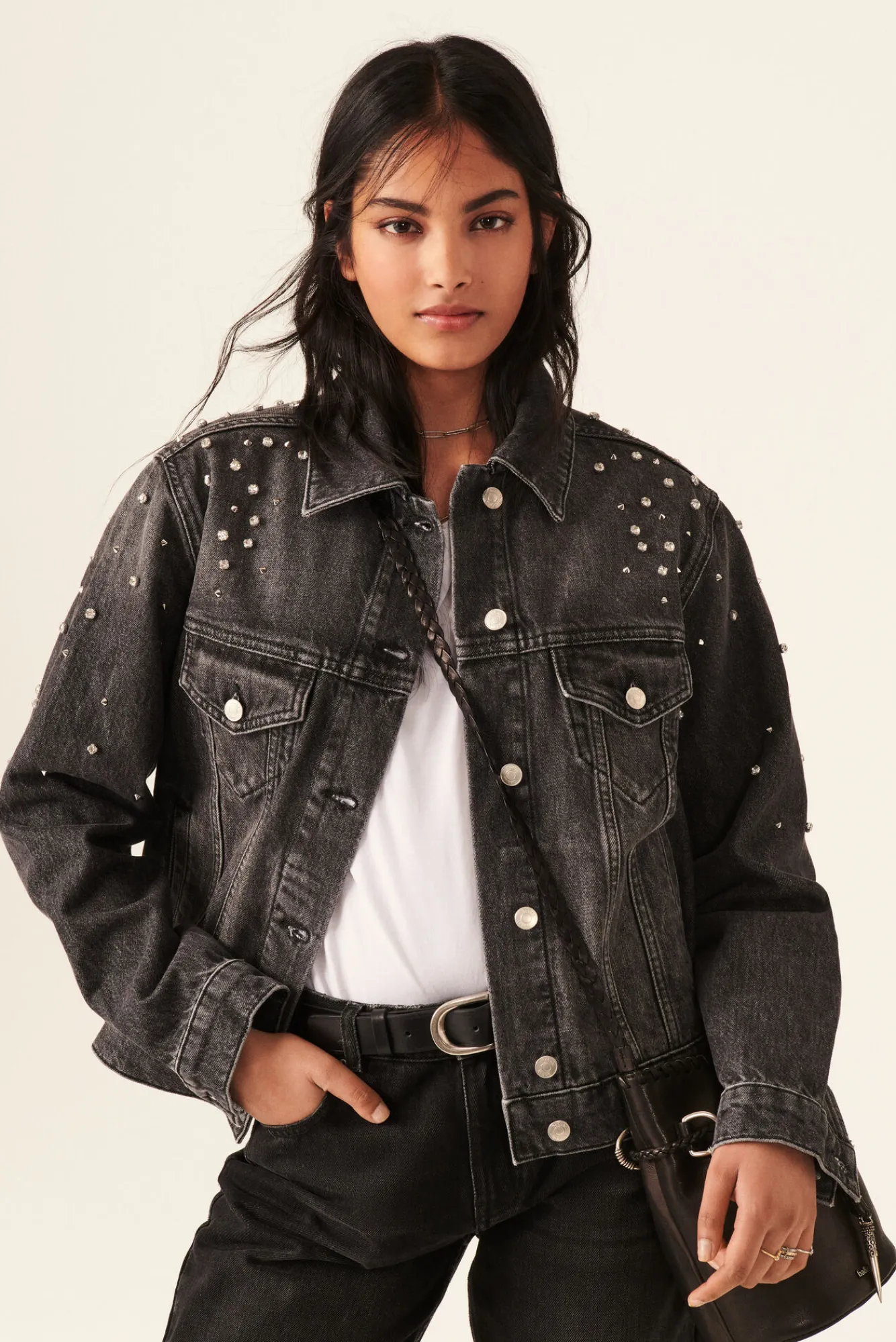 ba&sh Vestes & Manteaux*Isac. Gris