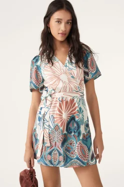 ba&sh Robes*Jara. Bleu