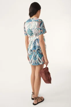 ba&sh Robes*Jara. Bleu