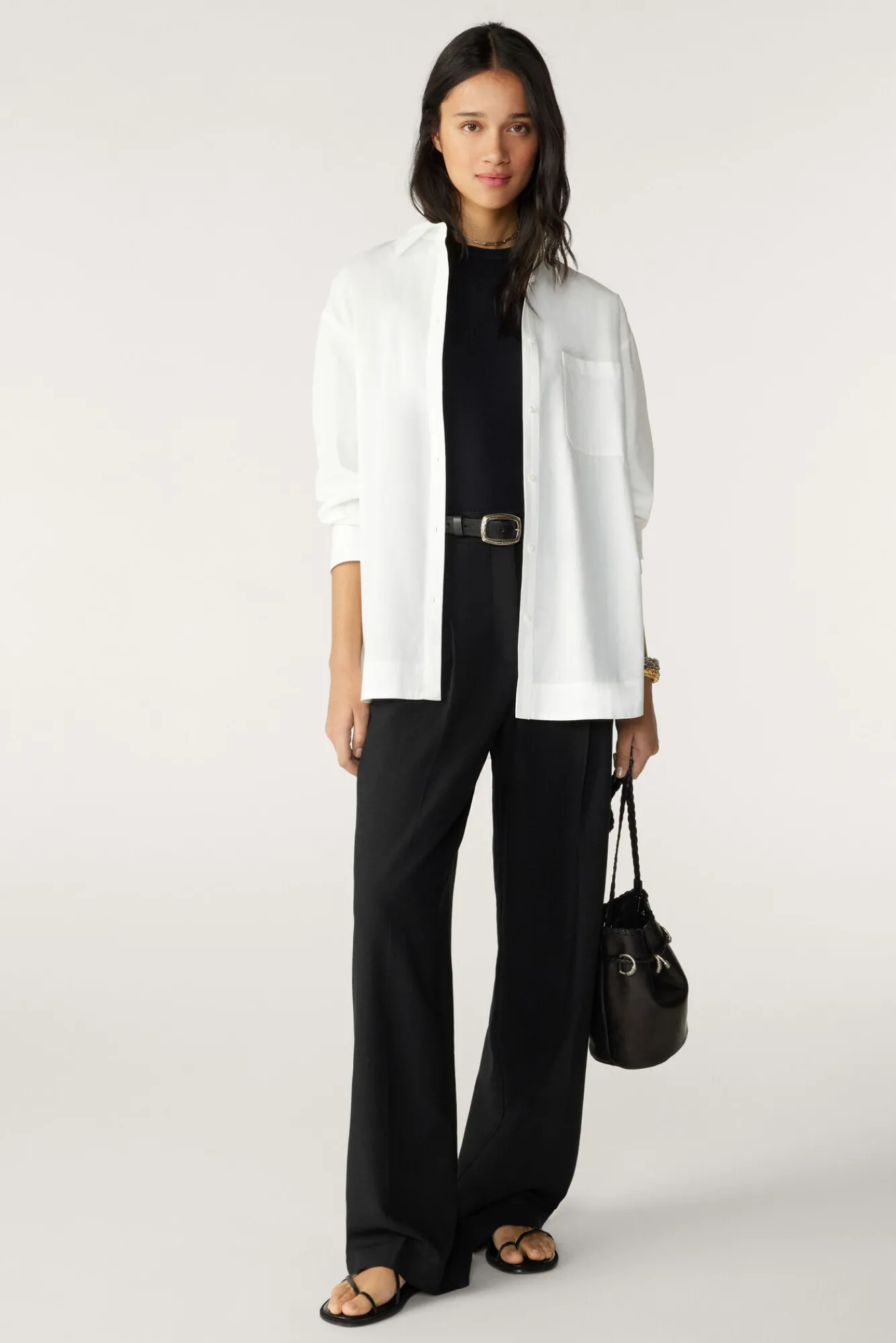 ba&sh Tops & Chemises*Karla. Blanc Ecru
