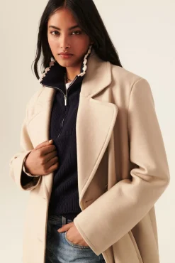 ba&sh Vestes & Manteaux*Kat. Blanc Ecru