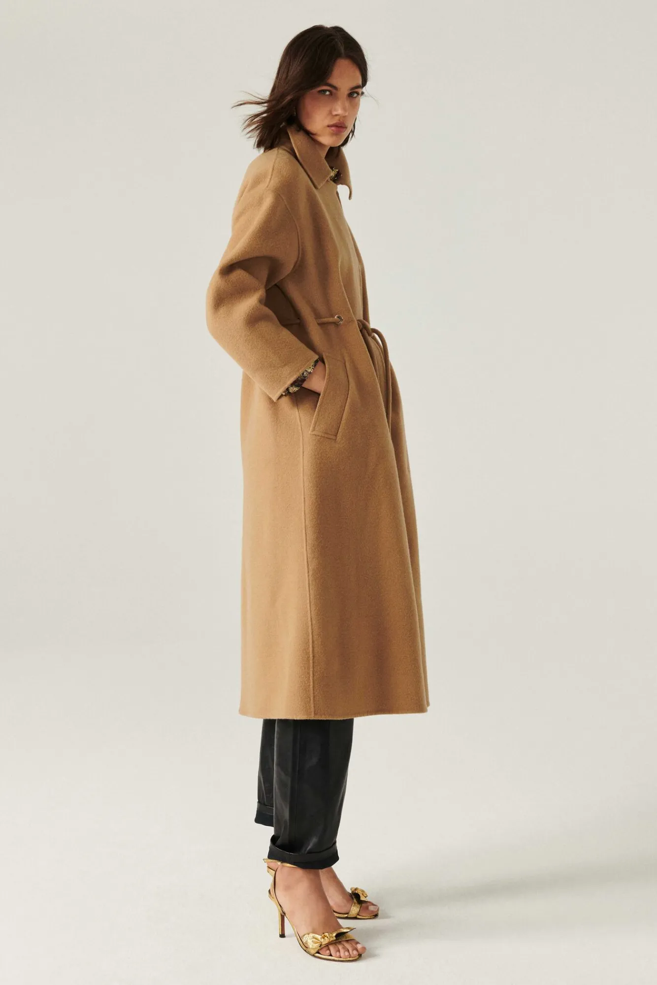 ba&sh Vestes & Manteaux*Kate. Marron