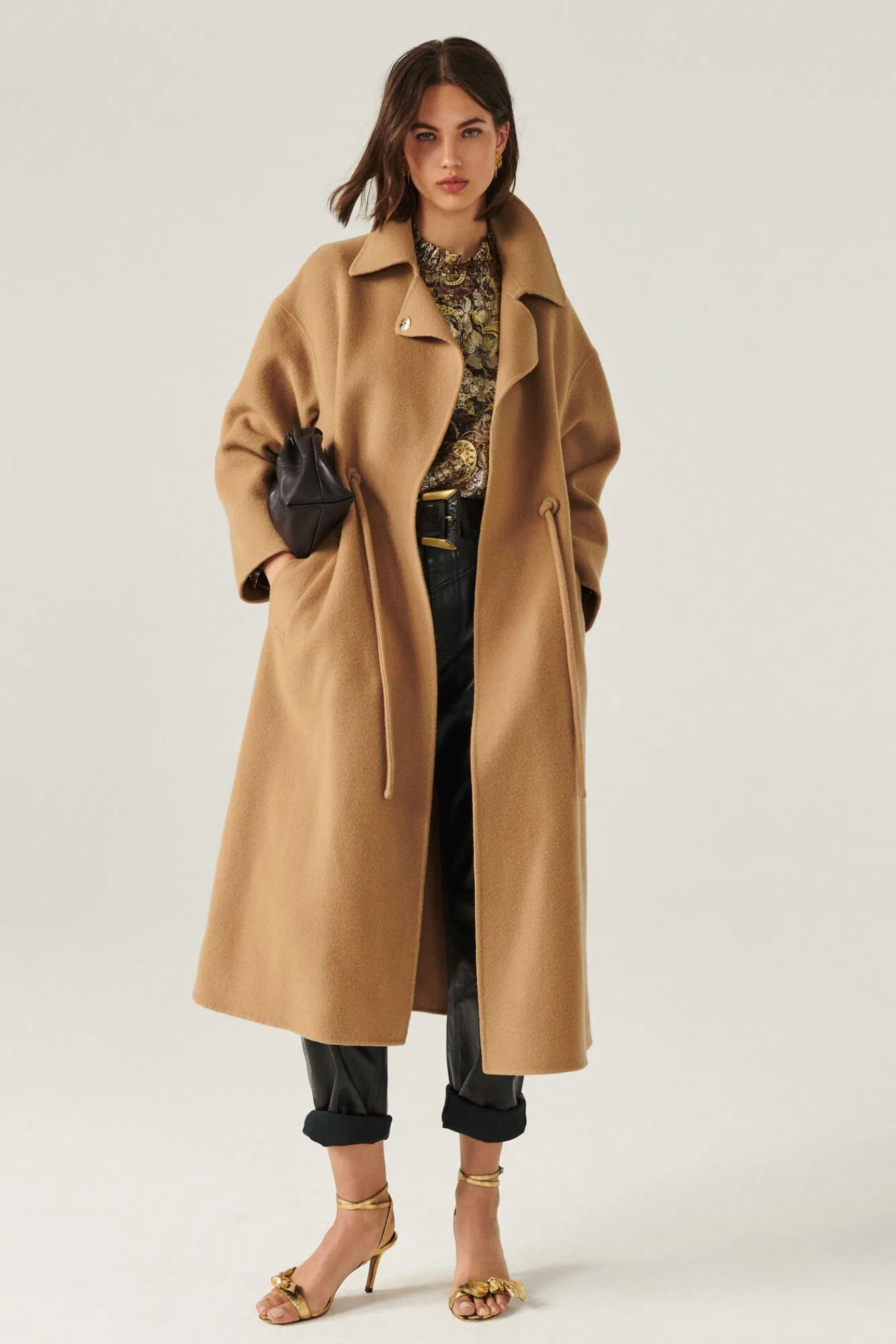 ba&sh Vestes & Manteaux*Kate. Marron