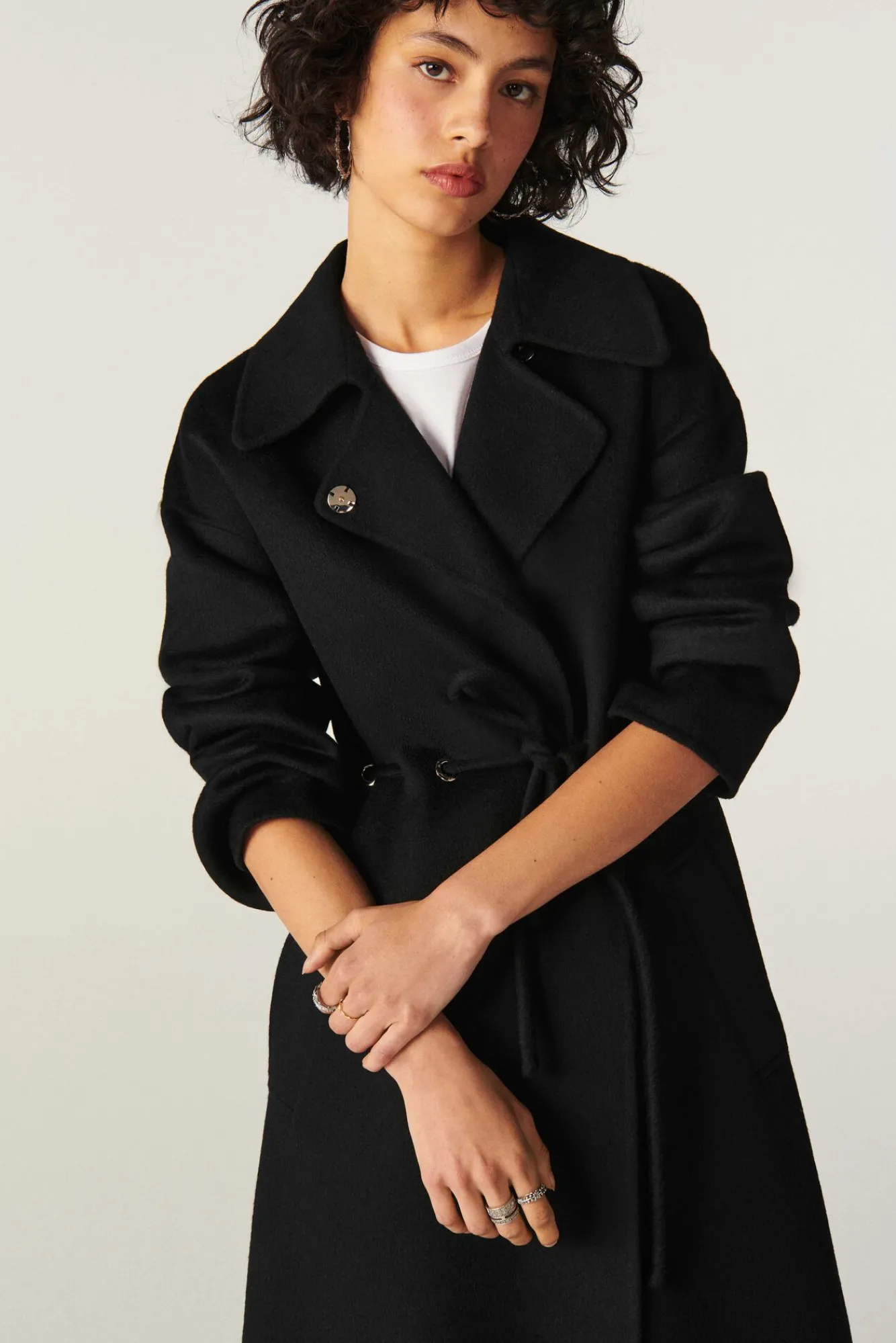 ba&sh Vestes & Manteaux*Kate. Noir