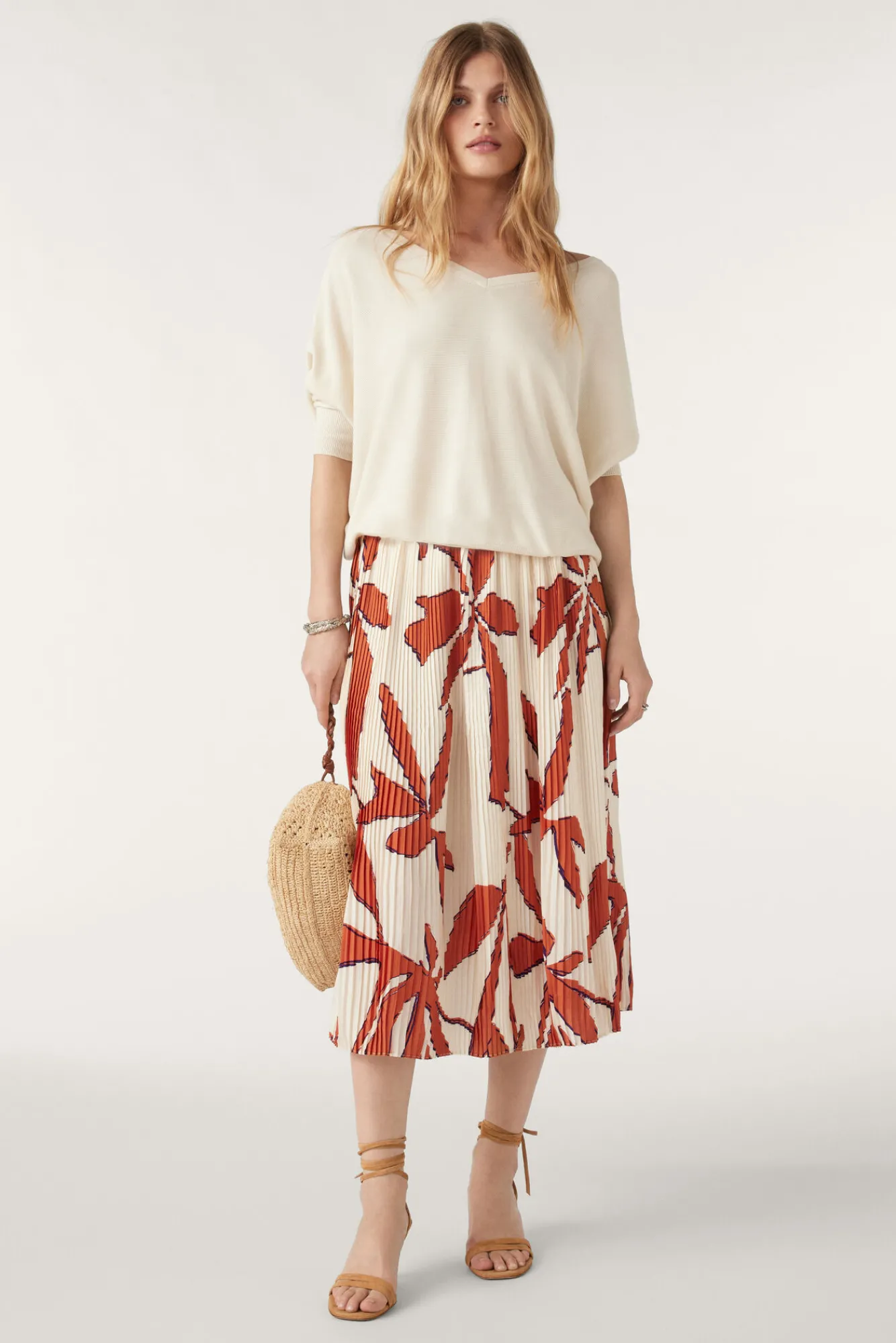 ba&sh Jupes & Shorts*Kiko. Blanc Ecru