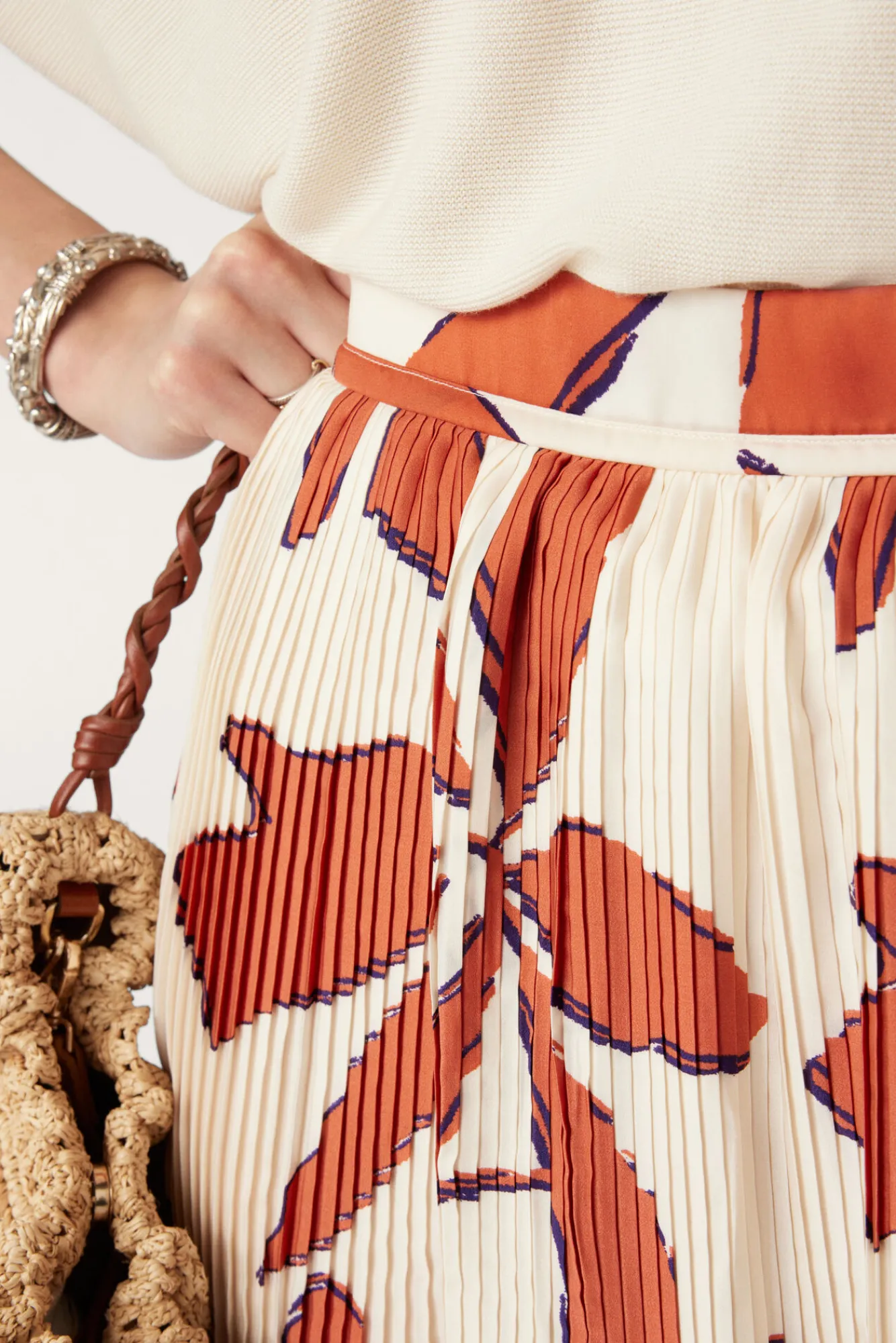 ba&sh Jupes & Shorts*Kiko. Blanc Ecru