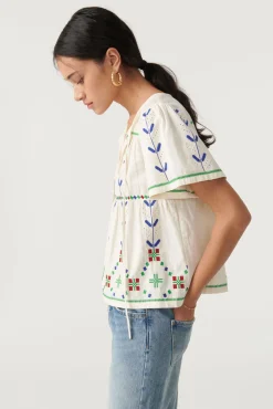 ba&sh Tops & Chemises*Kimber. Blanc Ecru