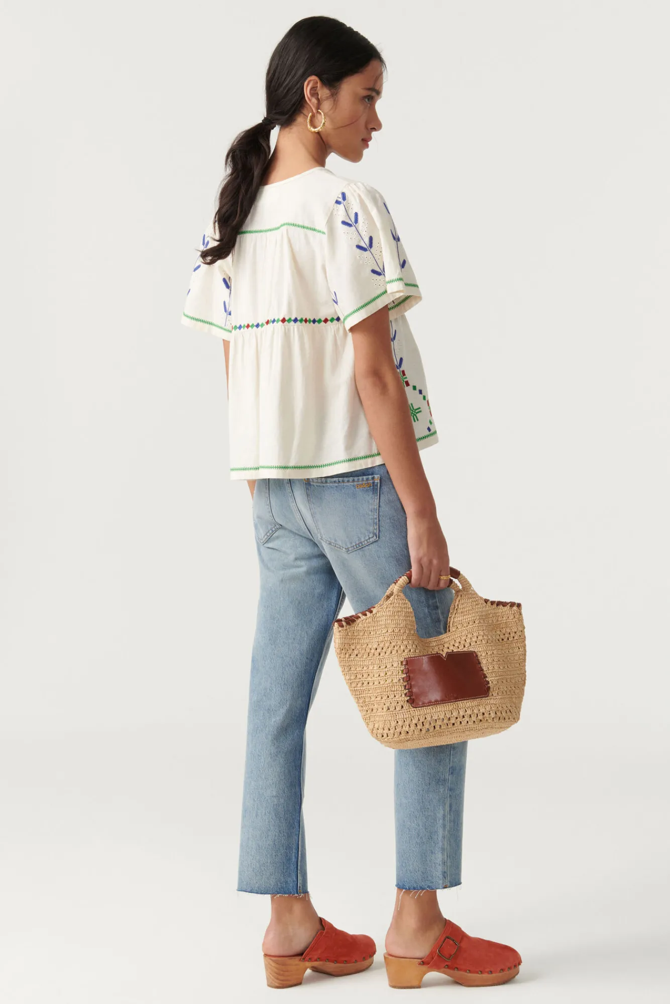 ba&sh Tops & Chemises*Kimber. Blanc Ecru