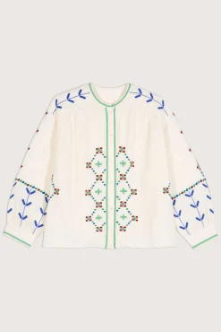 ba&sh Tops & Chemises*Kimber. Blanc Ecru