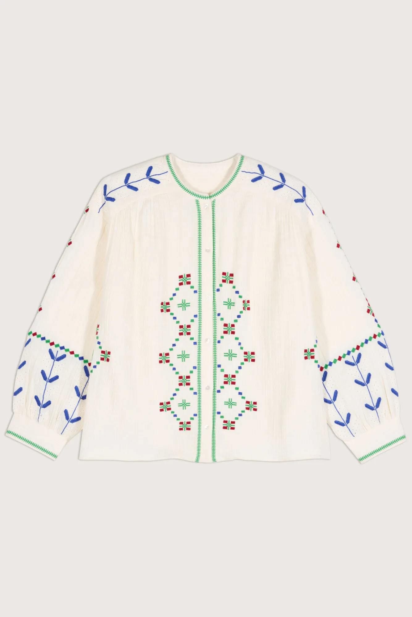ba&sh Tops & Chemises*Kimber. Blanc Ecru