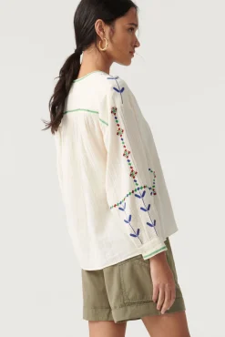 ba&sh Tops & Chemises*Kisko. Blanc Ecru