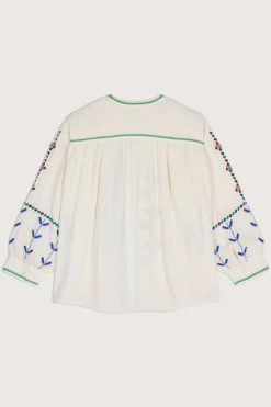 ba&sh Tops & Chemises*Kisko. Blanc Ecru