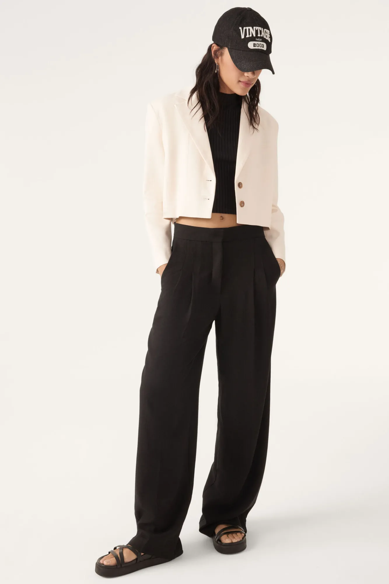 ba&sh Vestes & Manteaux*Kisty. Blanc Ecru