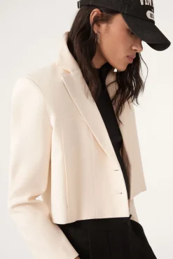 ba&sh Vestes & Manteaux*Kisty. Blanc Ecru