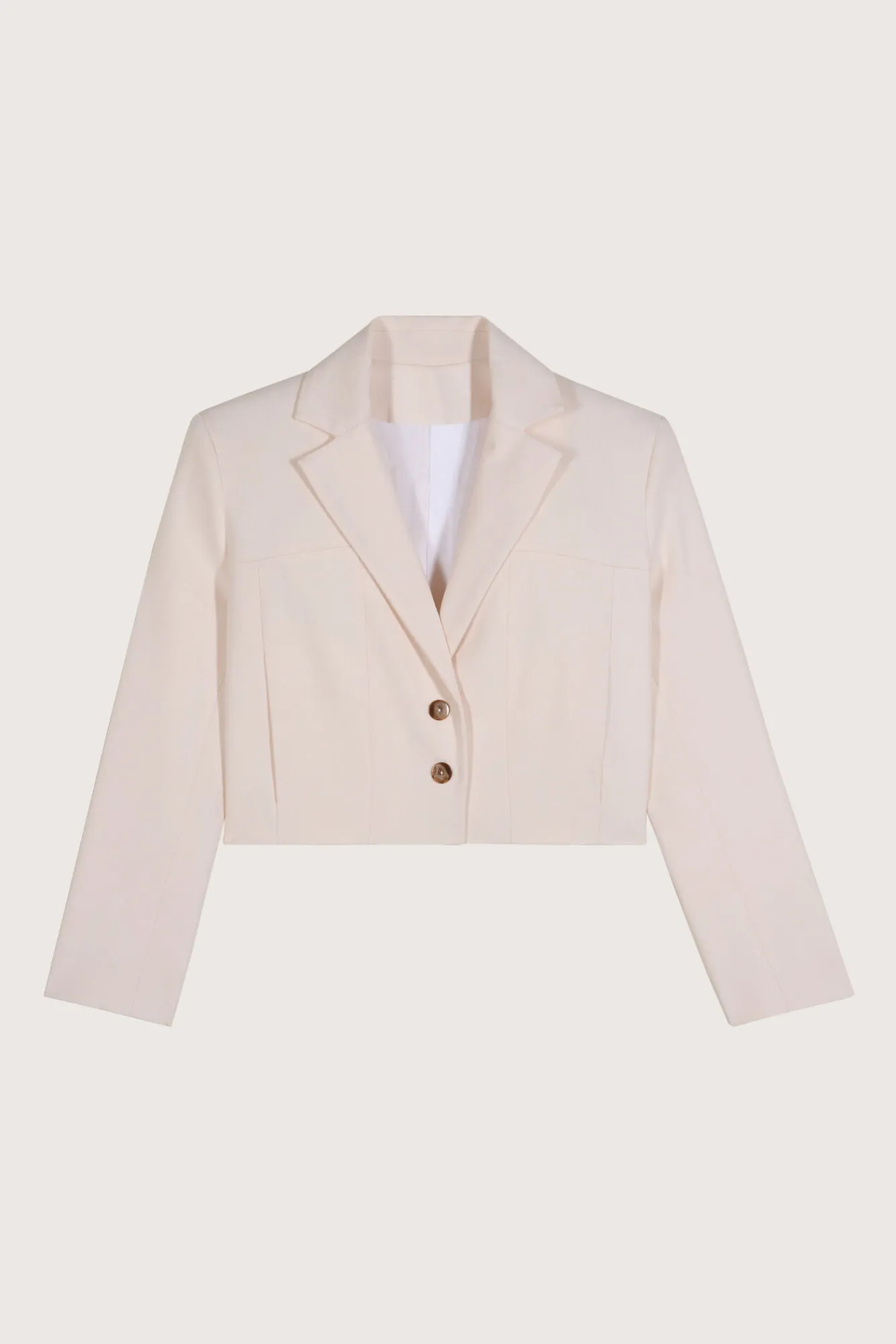 ba&sh Vestes & Manteaux*Kisty. Blanc Ecru
