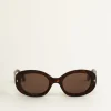ba&sh Lunettes De Soleil*Laela. Bleu