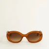 ba&sh Lunettes De Soleil*Laela. Bleu