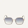 ba&sh Lunettes De Soleil*Lea. Bleu