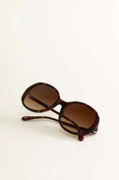 ba&sh Lunettes De Soleil*Leonor. Marron