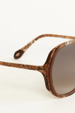 ba&sh Lunettes De Soleil*Leonor. Marron