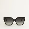 ba&sh Lunettes De Soleil*Leora. Noir